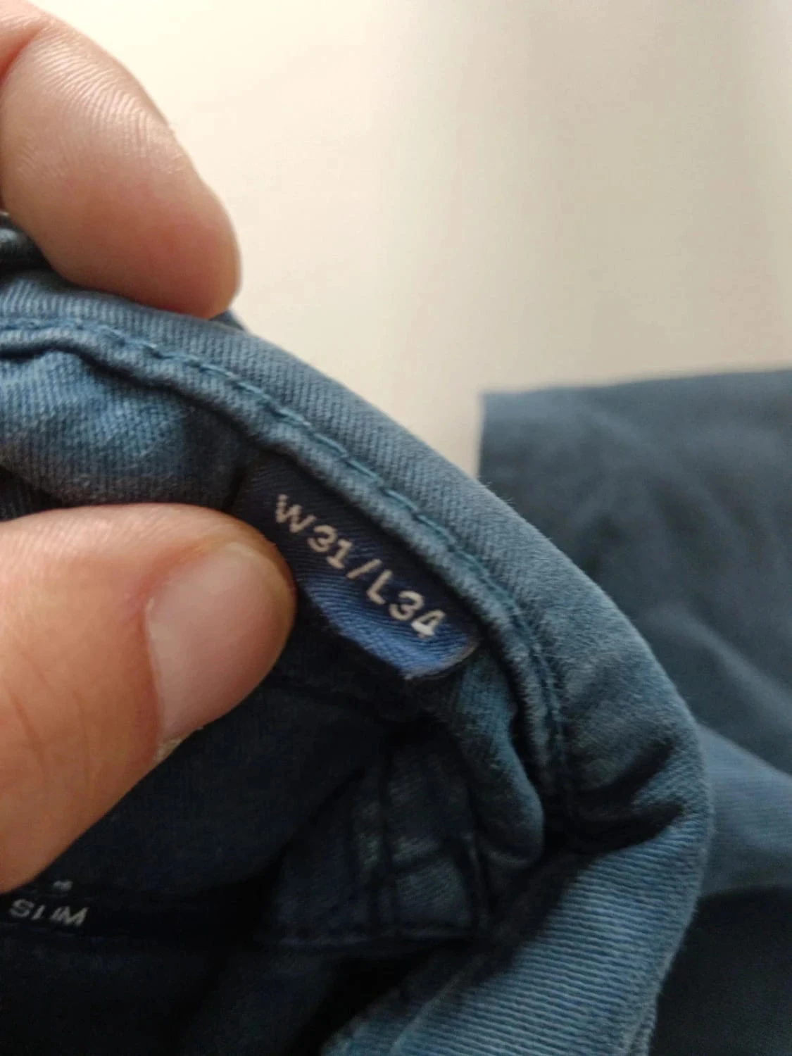 C70 Calça Jeans Gant Tamanho W31 L34 – photo 5